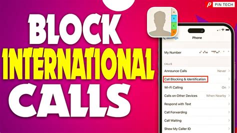 block overseas calls|More.